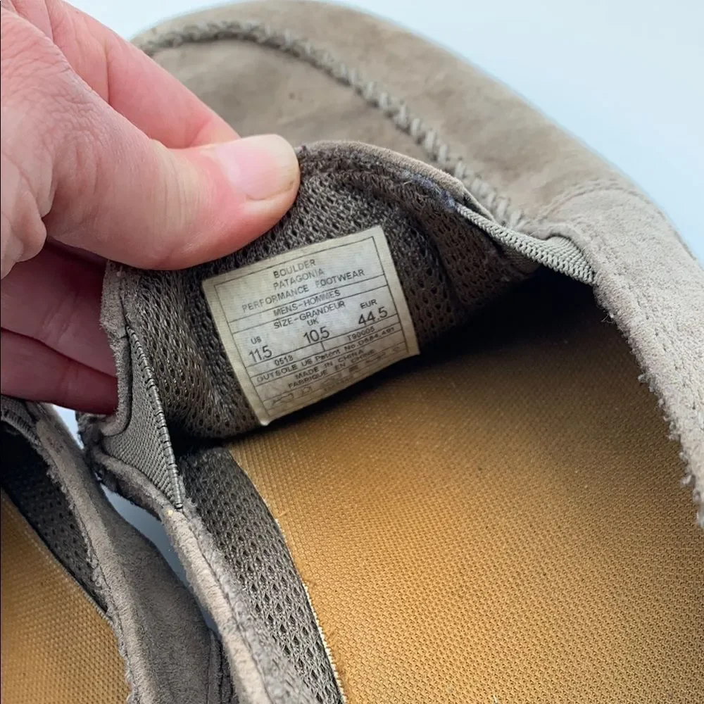 Patagonia brown suede